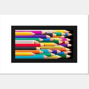 Colo(u)red Pencils Posters and Art